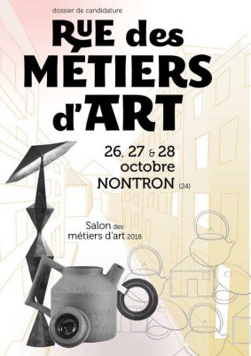 future affiche de Rue des Métiers d'Art 2018