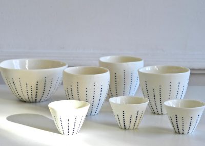 bols en créamique créé par Claire LECREUX, Atelier Mataguerre