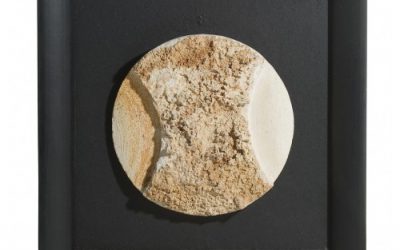 « Rencontre avec la Lune 240608 », calcaire de Brouchaud encadré